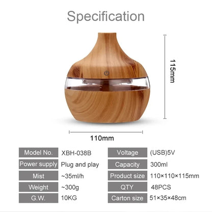 Wood Aroma Air Diffuser
